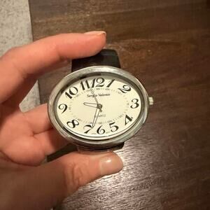 Sergio valente watch with black